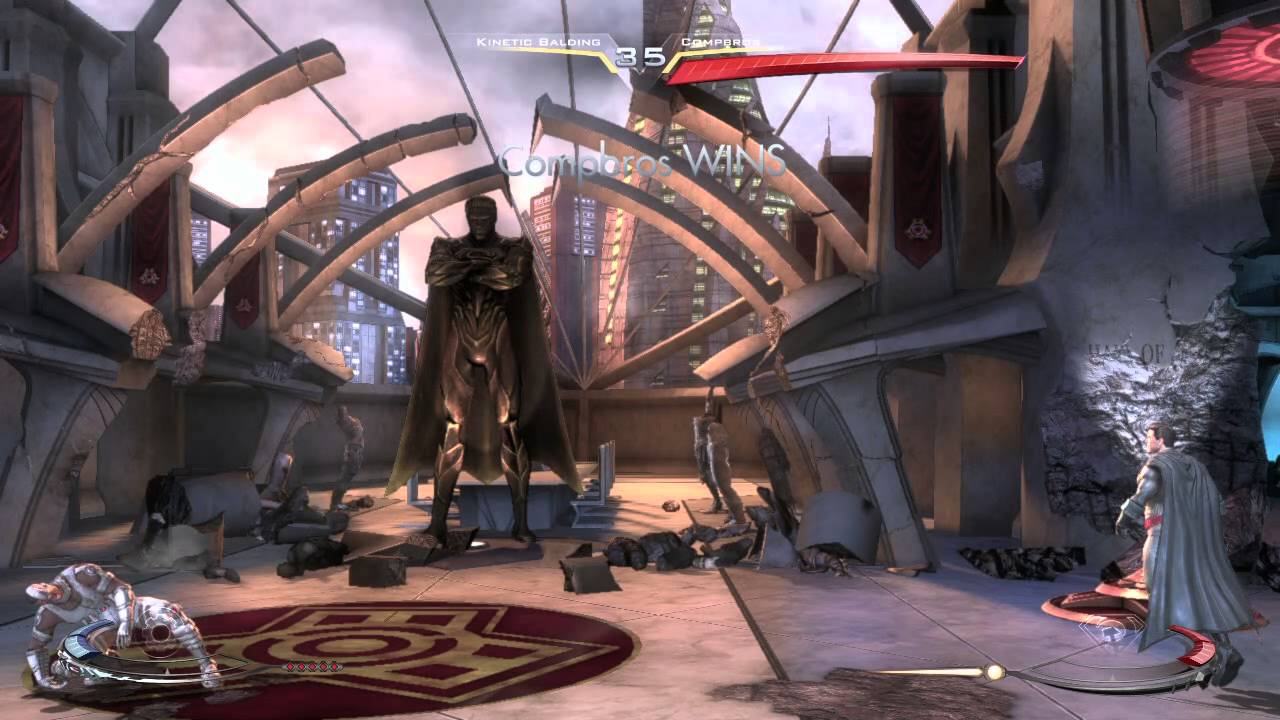 Injustice (360) Online Casuals: Kinetic Balding (Cyborg) vs. Compbros (Superman) - 11/4/14