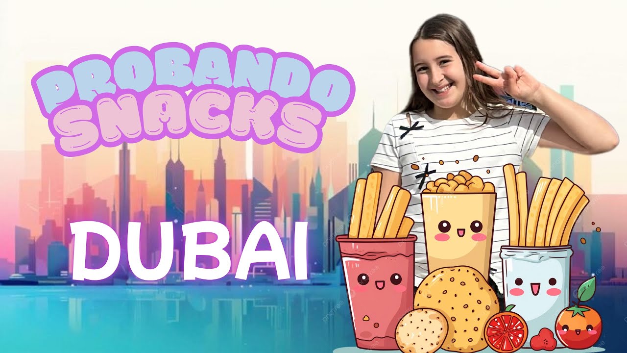 PROBANDO SNACKS EN DUBAI