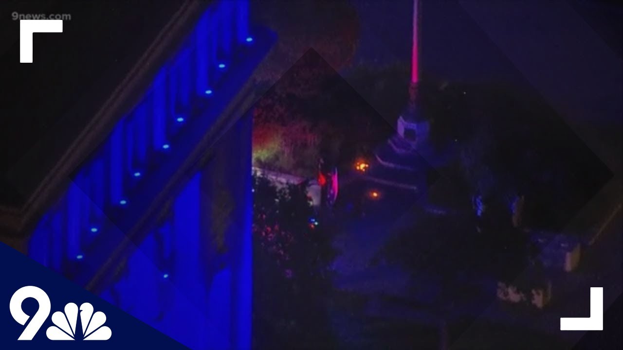 Denver City and County Building's US flag set on fire