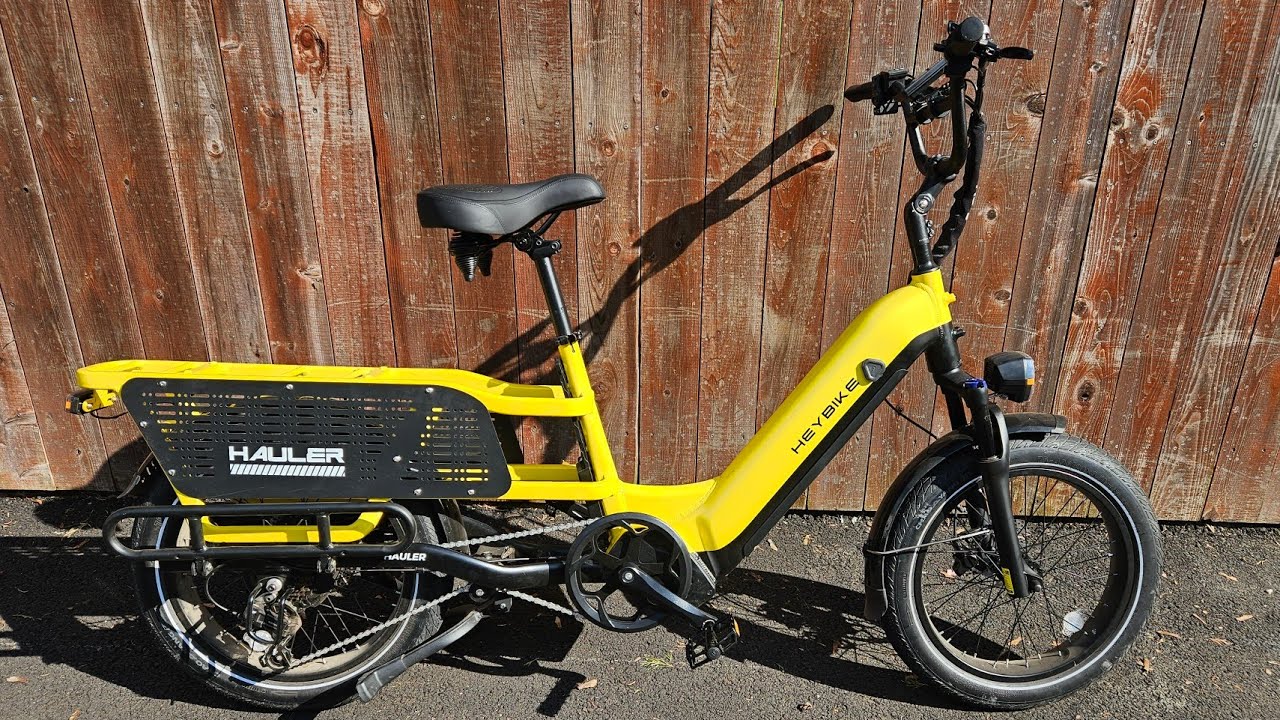 HEYBIKE Hauler Cargo Electric Bike E-Bike Review / Trenton Ride