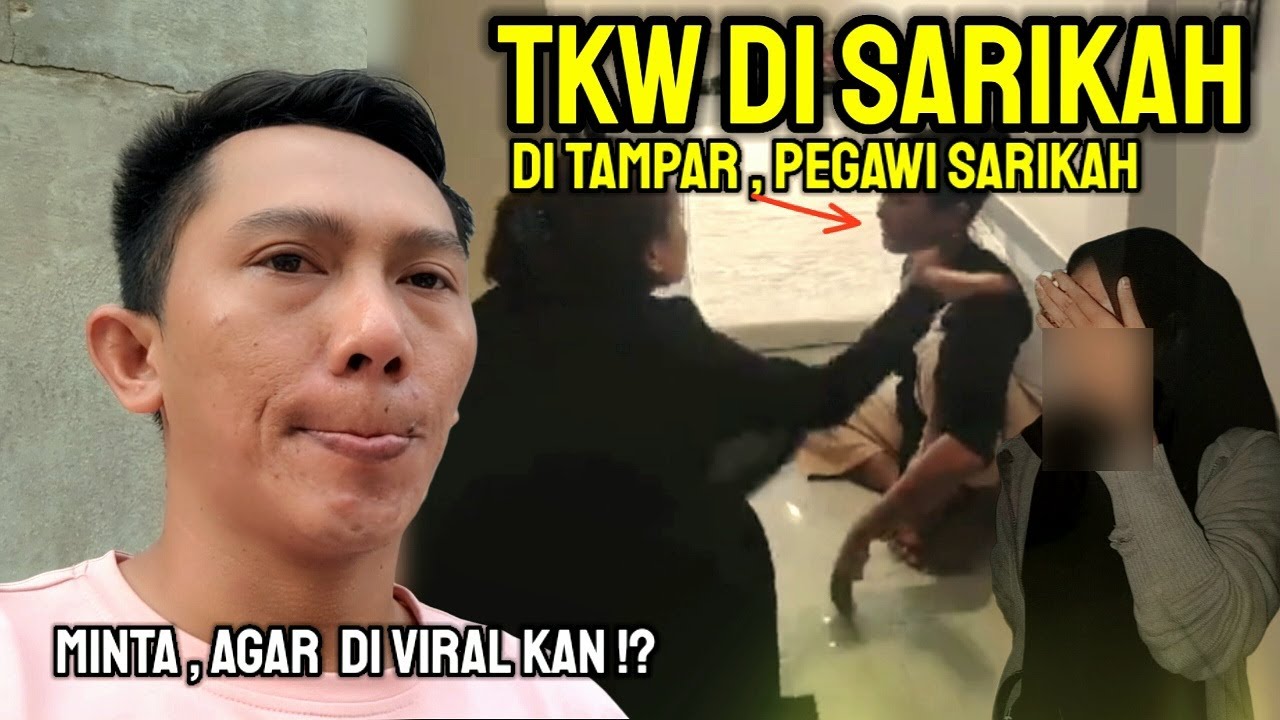 DERITA TKW , DI TAMPAR KERAS SAMA PEKERJA SARIKAH , Sampai disuruh , Beresin Baju , Ada Apa ini???