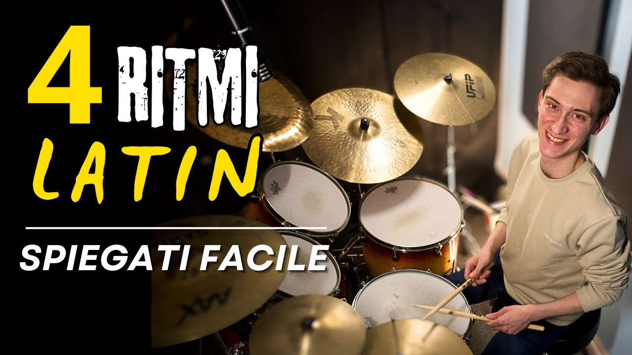4 RITMI LATIN in 4 minuti | Bossa Nova Mambo Rumba Cumbia | TUTORIAL + Spartiti PDF