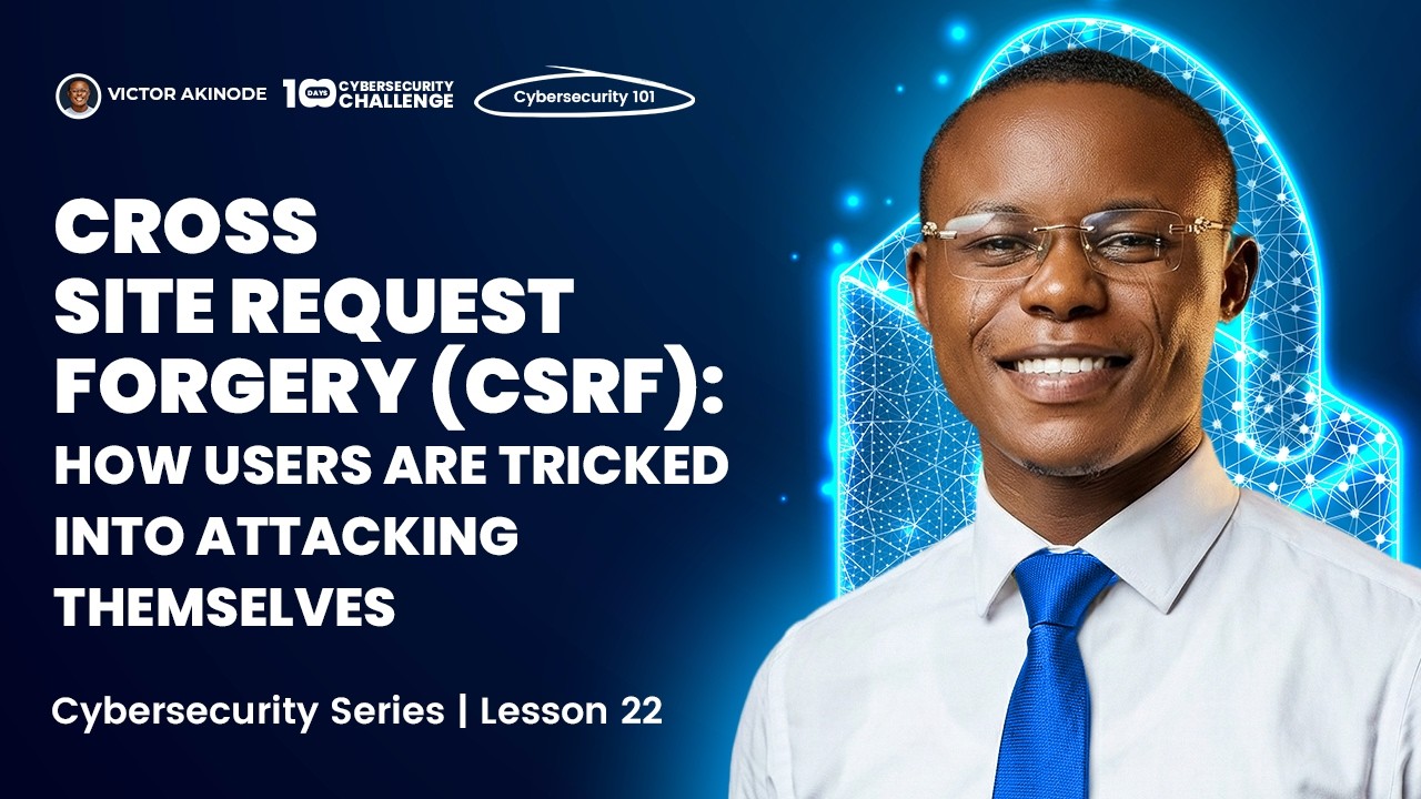 LESSON 22: Cross-Site Request Forgery (CSRF): How Users Are Tricked into Attacking Themselves