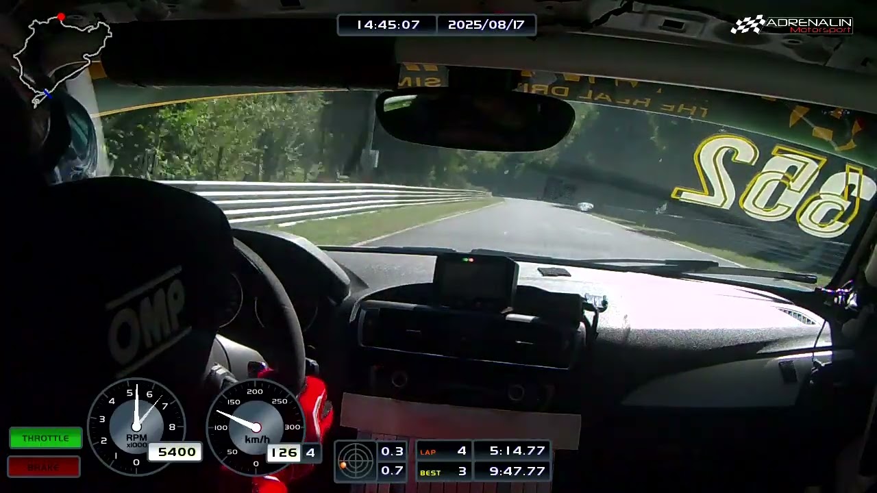 17.08.2025 Nurburgring VLN config (RCN 2025)