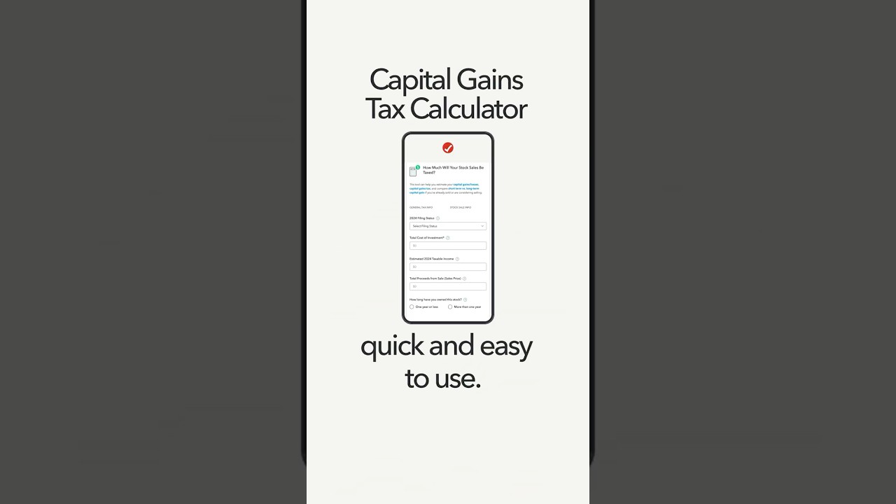 Capital Gains Tax Calculator: Estimate Your Tax Bill with TurboTax