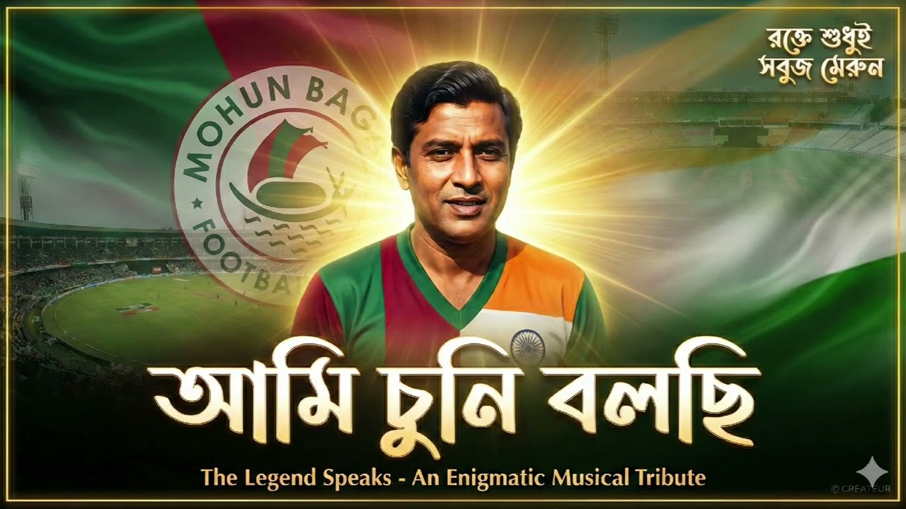 I'm talking about Chuni Ami Chuni Bolchi | A Tribute to Chuni Goswami | Bengali Football Anthem 2026