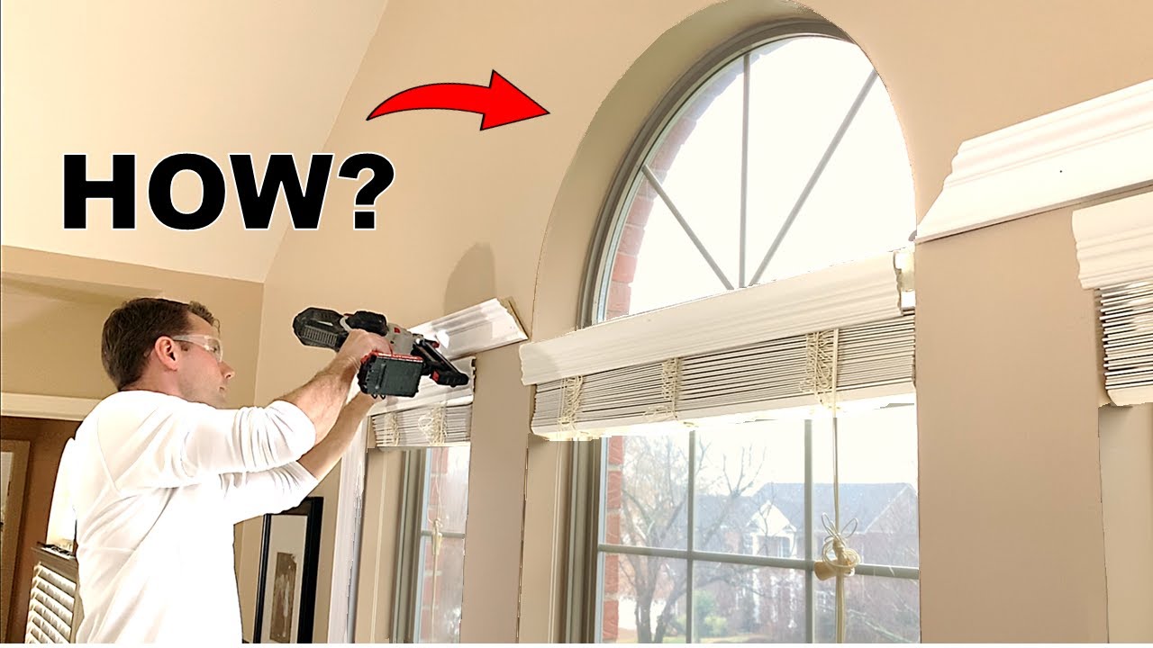 Trim Out an Arched Window