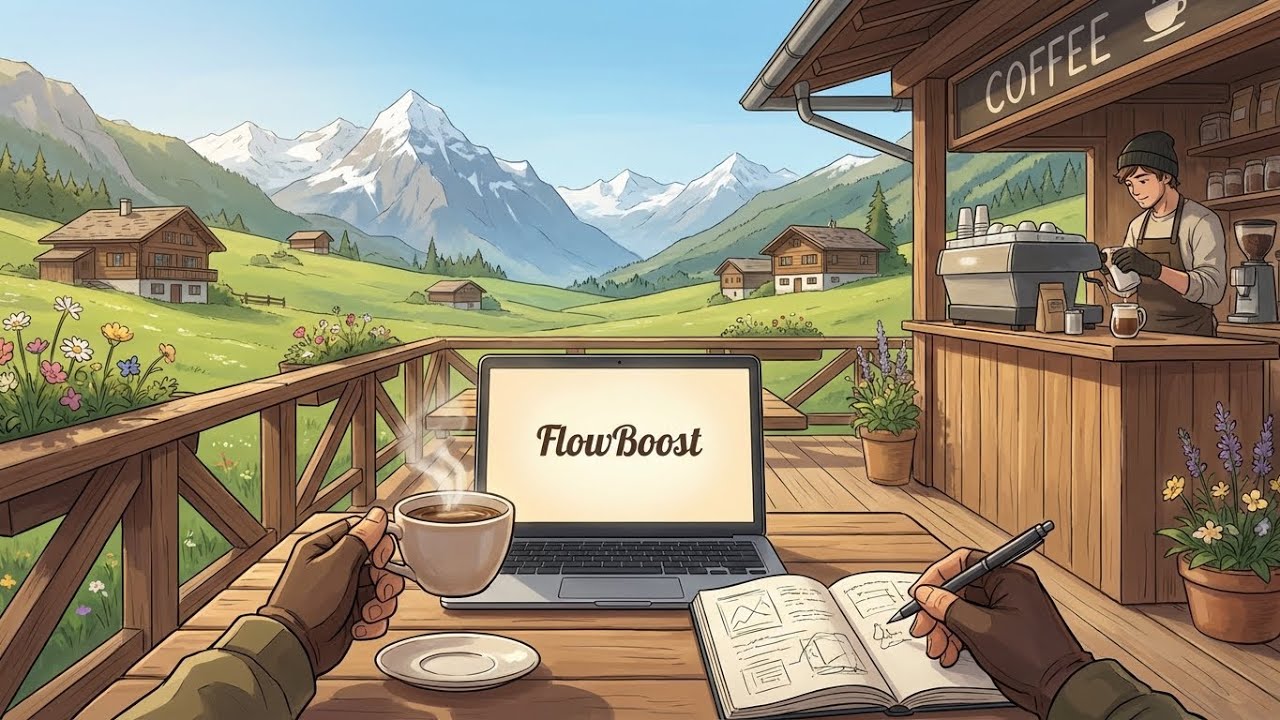 Lofi Coffee Journey ☕⛰️ | Chill Jazz Hip Hop Beats for Study & Work