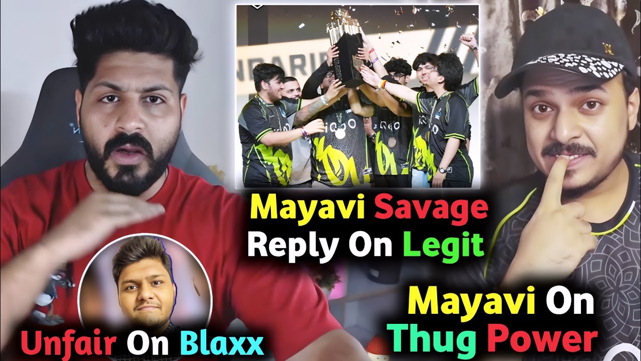 Mayavi Thank Thug for Legit😳 Mayavi Cry On SouL Win - Why SouL Lineup Best & No One Can Be IGL Nakul