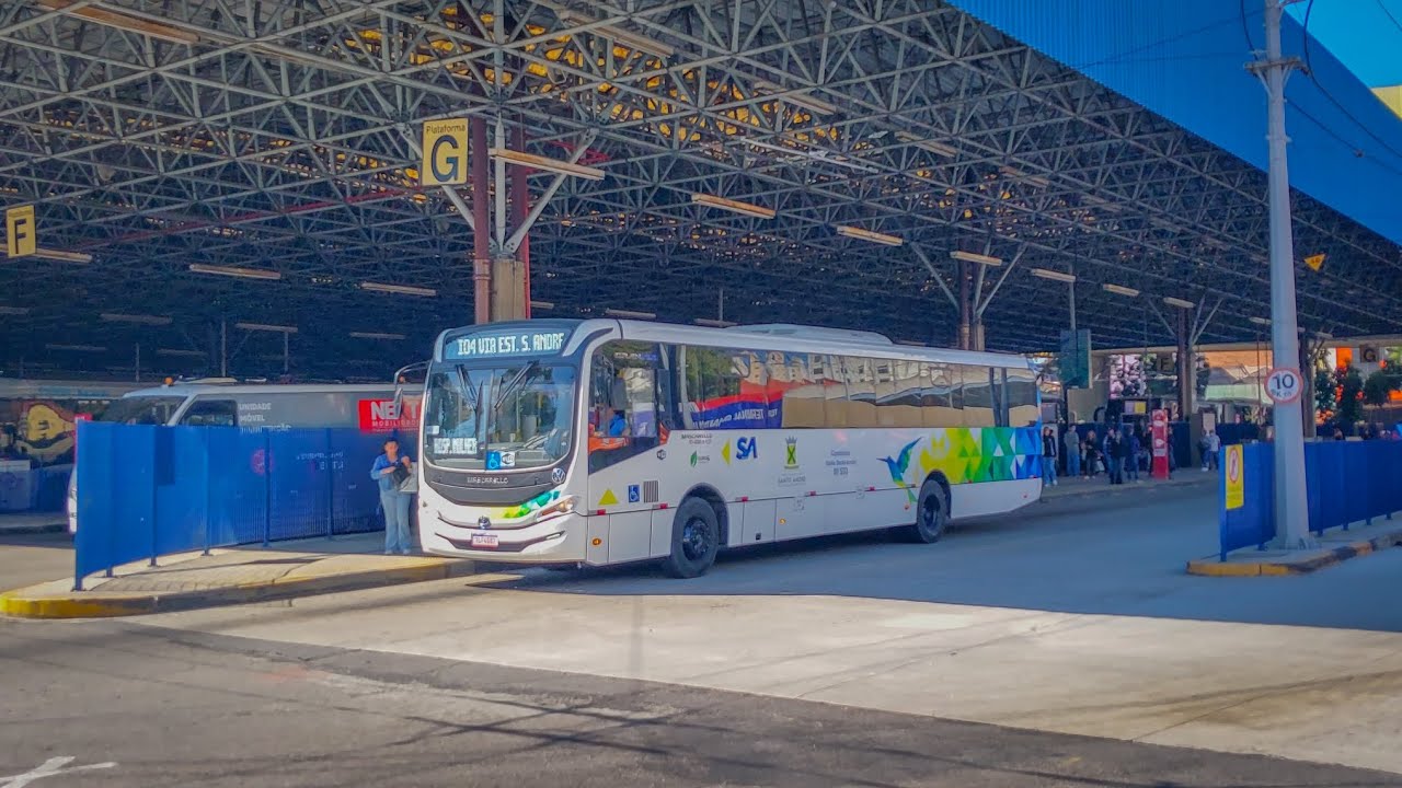 Terminal Santo André Oeste - Movimento de Ônibus