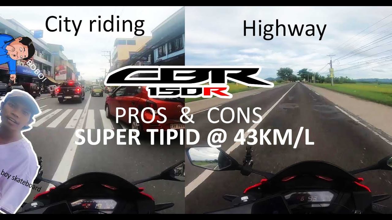 Highway and city driving thoughts para sa cbr 150r 2021