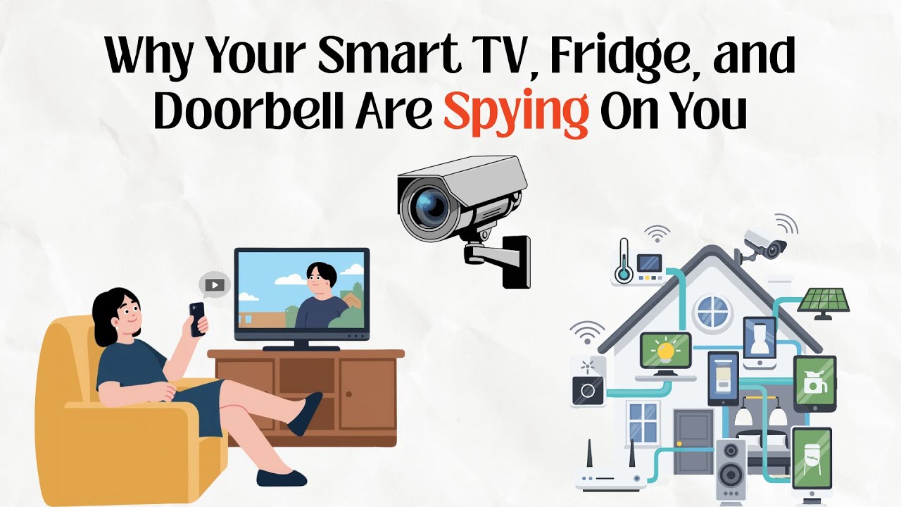 Why Your Smart TV, Fridge, and Doorbell Are Spying On You