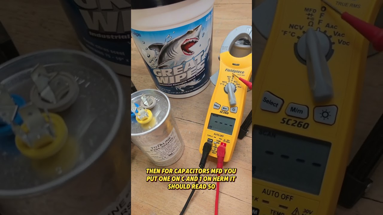 hvac technician teaches multimeter tips