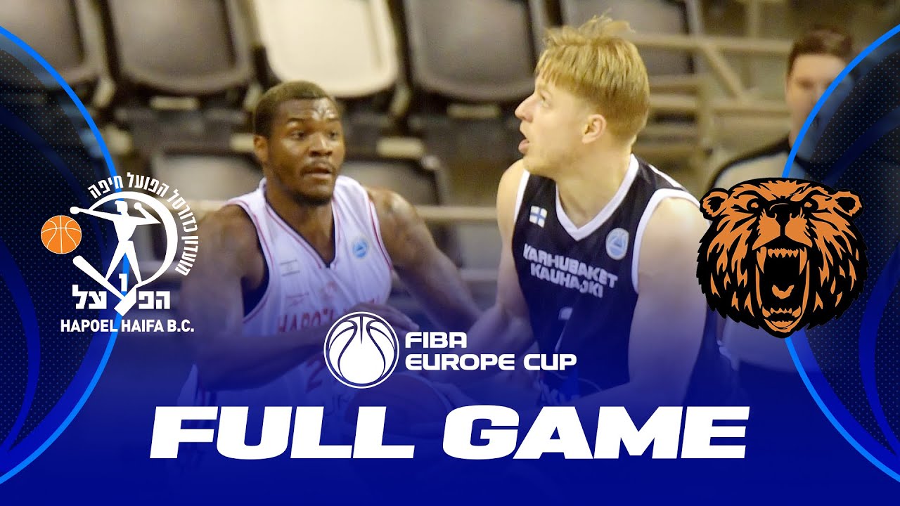 Hapoel B-Cure Laser Haifa v Karhu Basket | Full Basketball Game | FIBA Europe Cup 2022-23