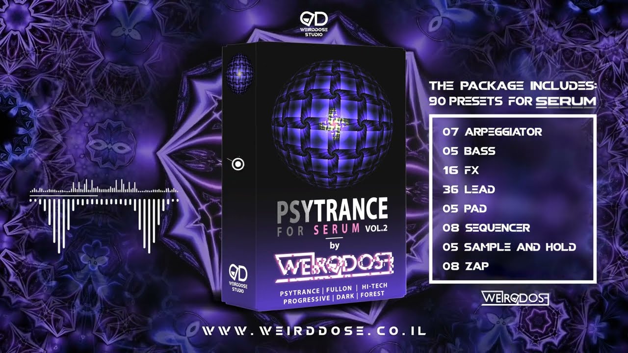 WeirDDose PSYTRANCE SERUM PRESETS V.2
