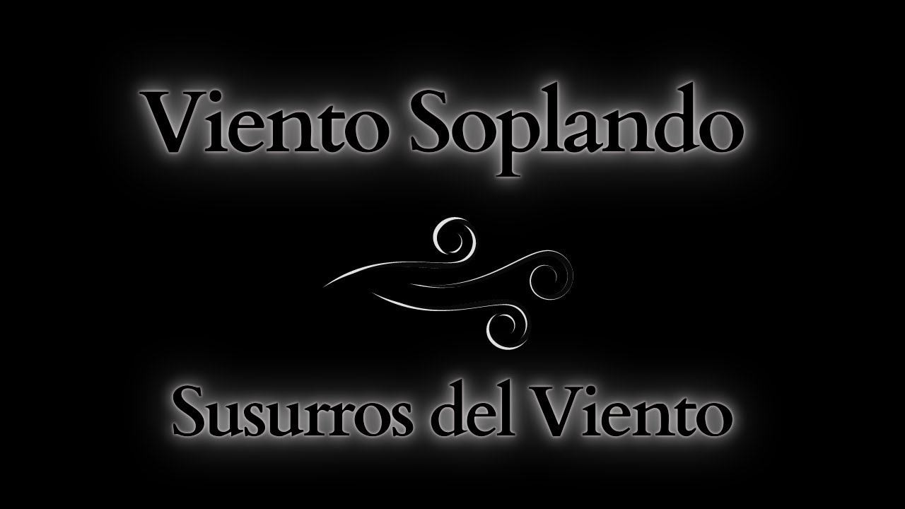 Viento Soplando | Pantalla Negra | Sonidos Relajantes | Sonidos para Dormir | Elimina el Estr&eacute;s |