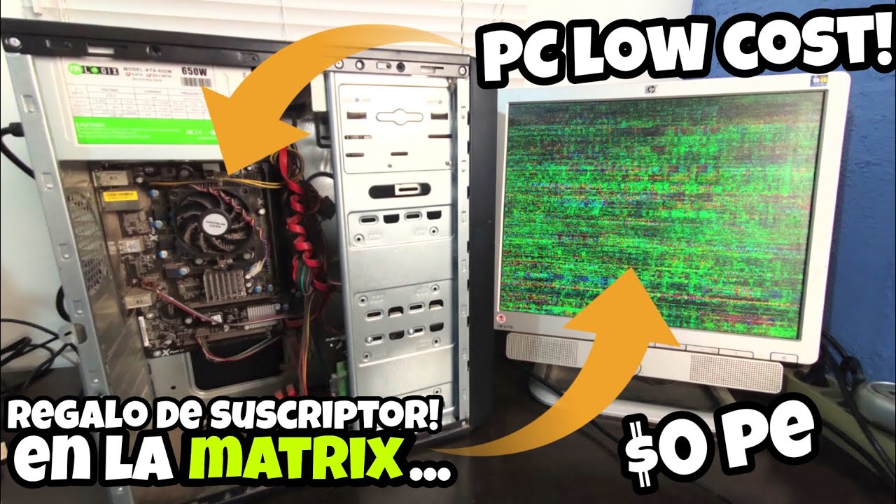 🔥ESTE PC está en la MATRIX? REGALO de SUSCRIPTOR! VIVE O MUERE? Parte 1👈🏻😲