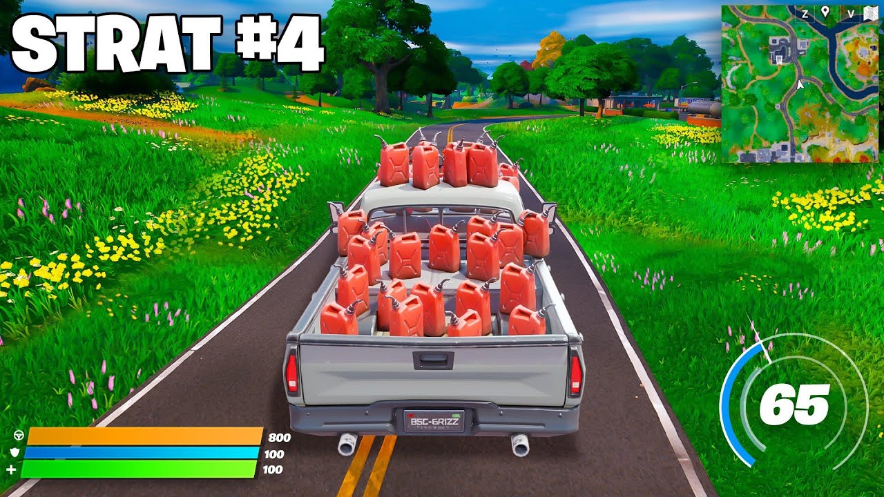 Winning with EVERY 500 IQ Fortnite Strategy
