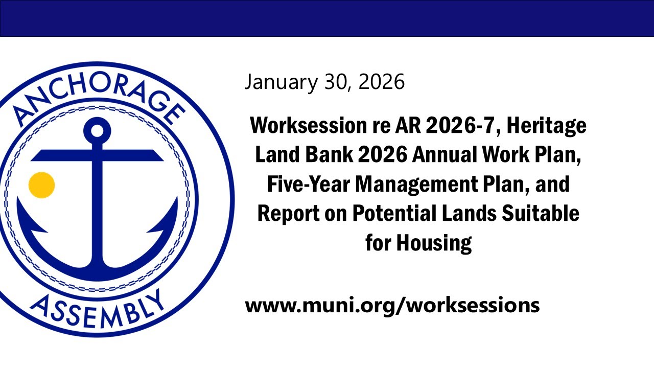 Worksession re AR 2026-7, Heritage Land Bank 2026 Annual Work Plan,  Five-Year Management Plan...