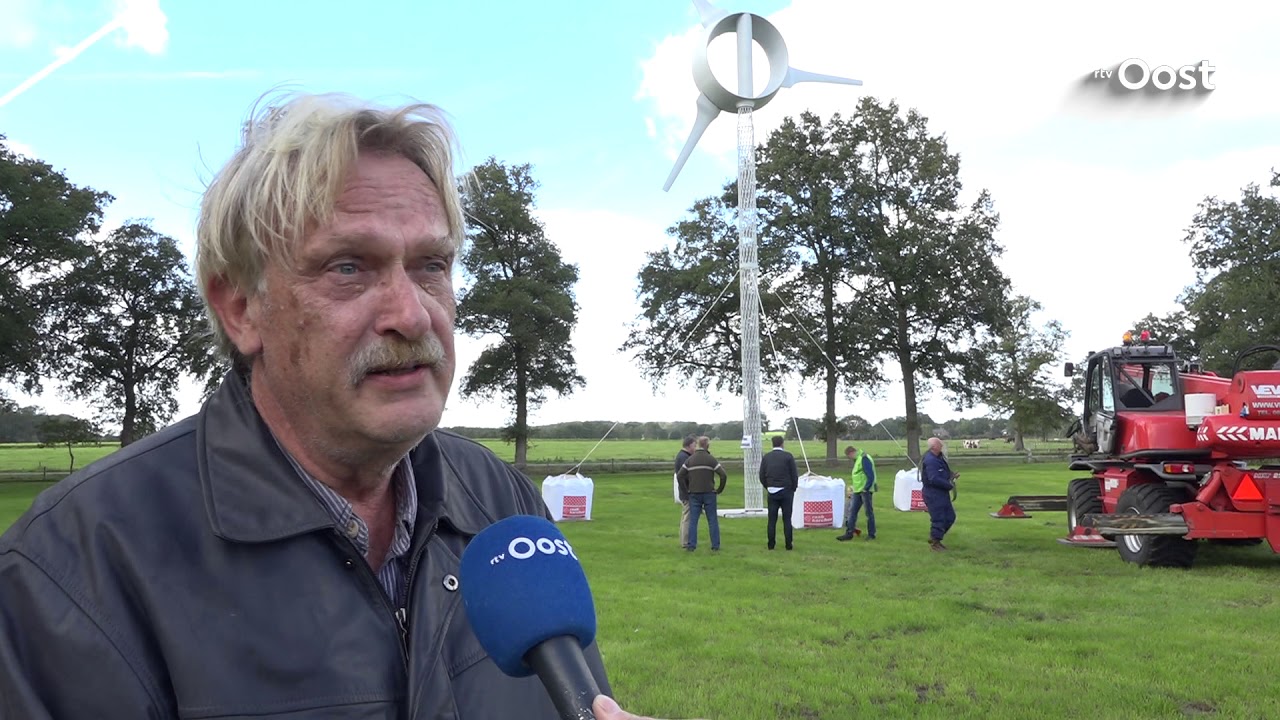 Kleine windmolen moet Markelo over de streep trekken voor duurzame energie