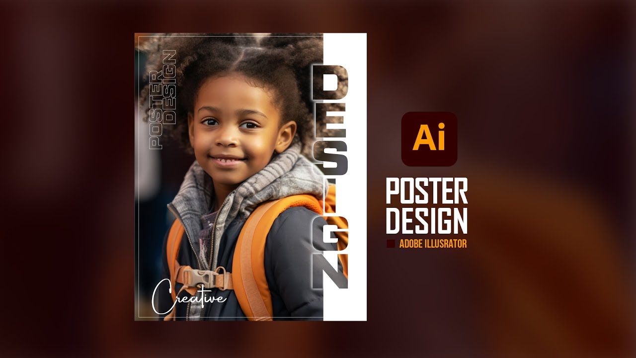 Design with me on Illustrator | Modern Poster design in Adobe Illustrator I Illustrator Tutorial