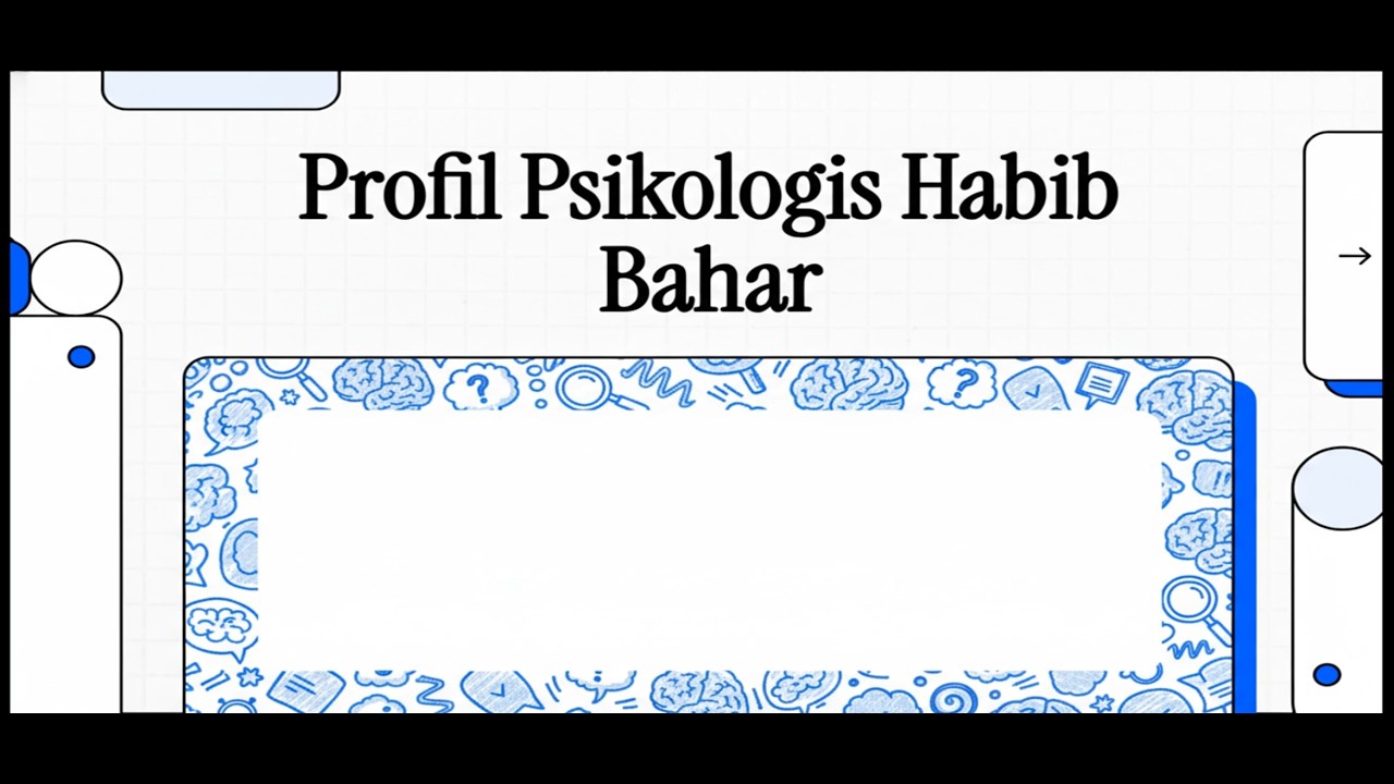 Profil Psikologis Habib Bahar
