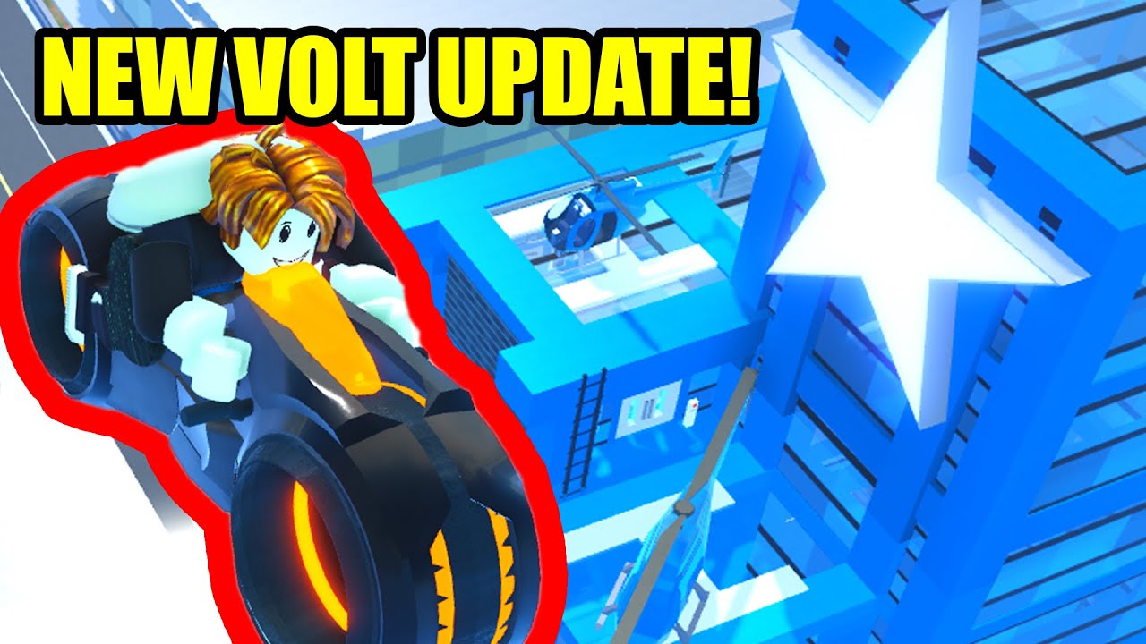 NEW VOLT, POLICE HQ, RAMMING UPDATE is HERE! | Roblox Jailbreak