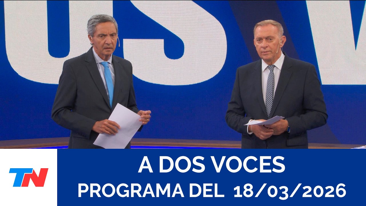 A DOS VOCES (Programa completo del 18/03/2026)