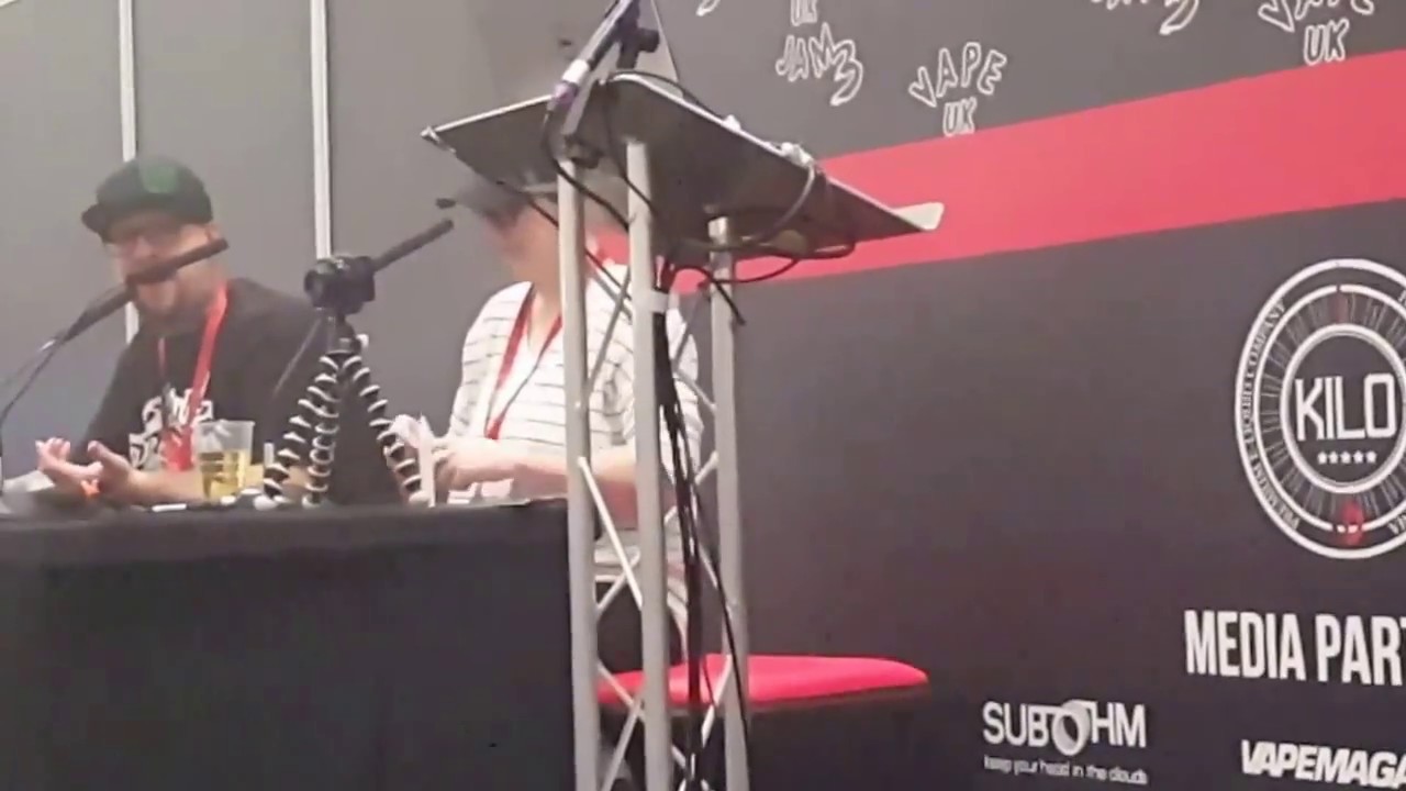 Vape Jam UK 2017 Q and A part1 Grimm Green and Rubyroo talk beer and their set up on the day