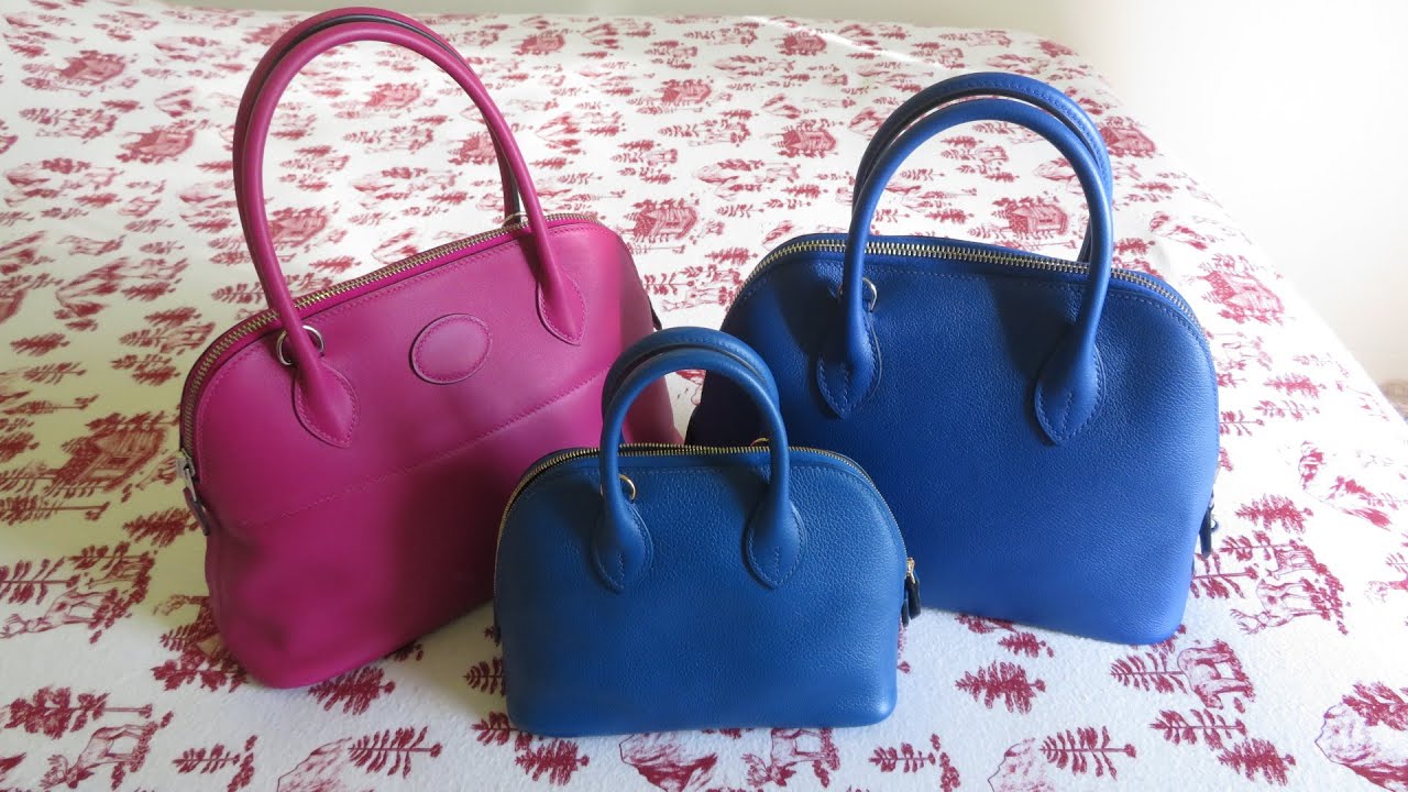 💙 Hermes MINI BOLIDE + Bolide 27 & 25 💙 Overview + What Fits