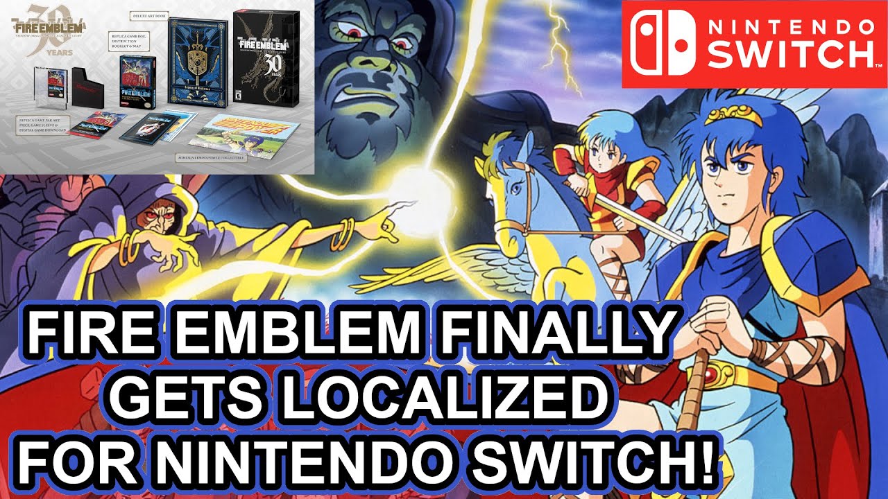 Fire Emblem NES/FAMICOM IS JAPAN ONLY NO MORE! It's Getting Localized!