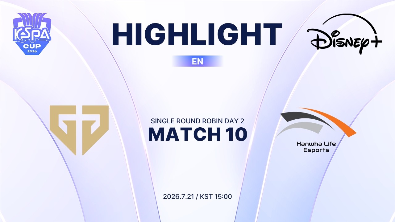 GEN vs HLE HIGHLIGHT | MATCH 10 | 2026 LoL KeSPA CUP