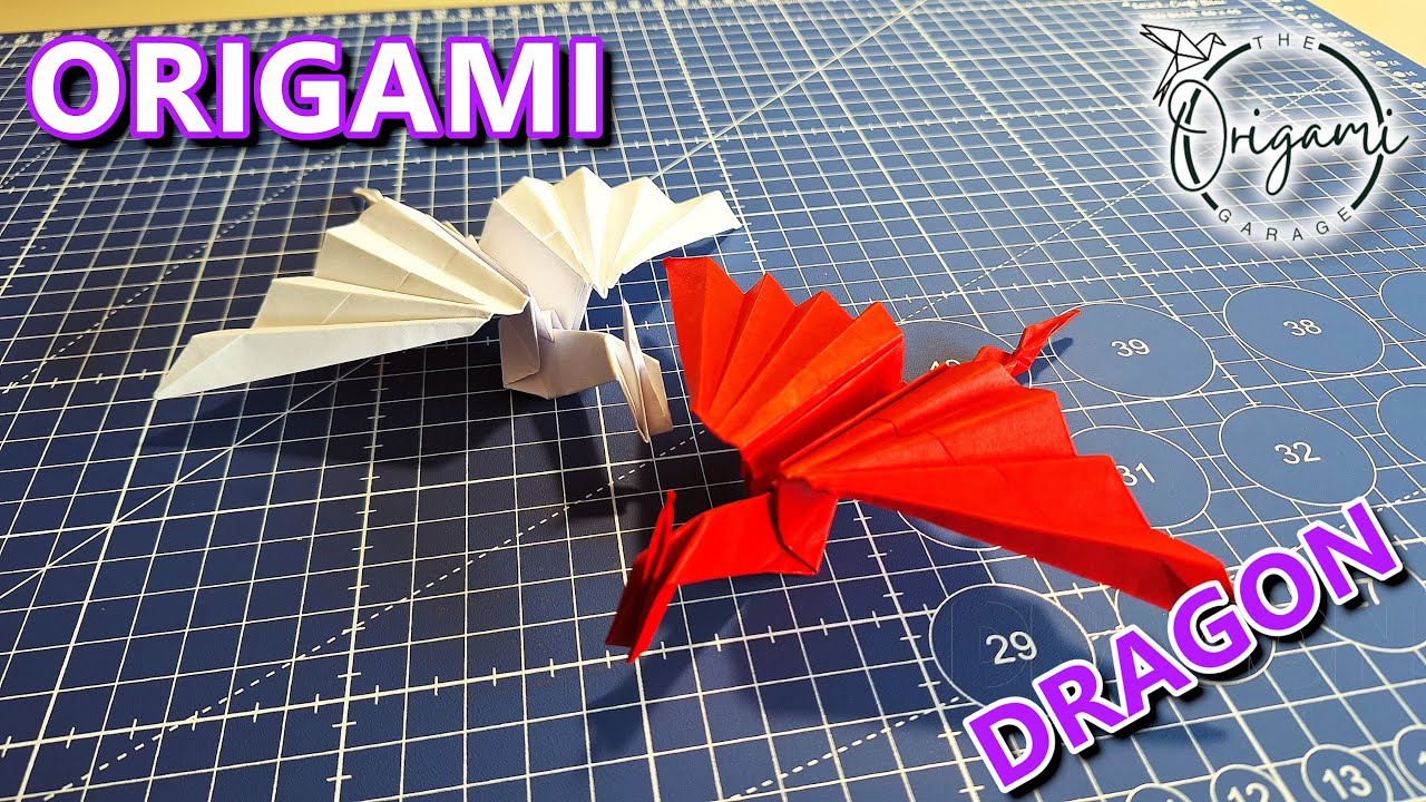 Simple Origami Dragon