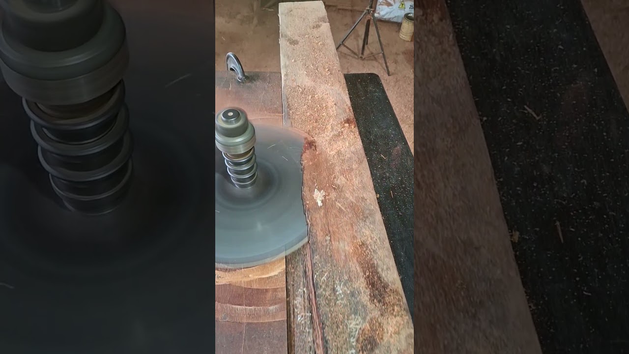 abrindo madeira na tupia 