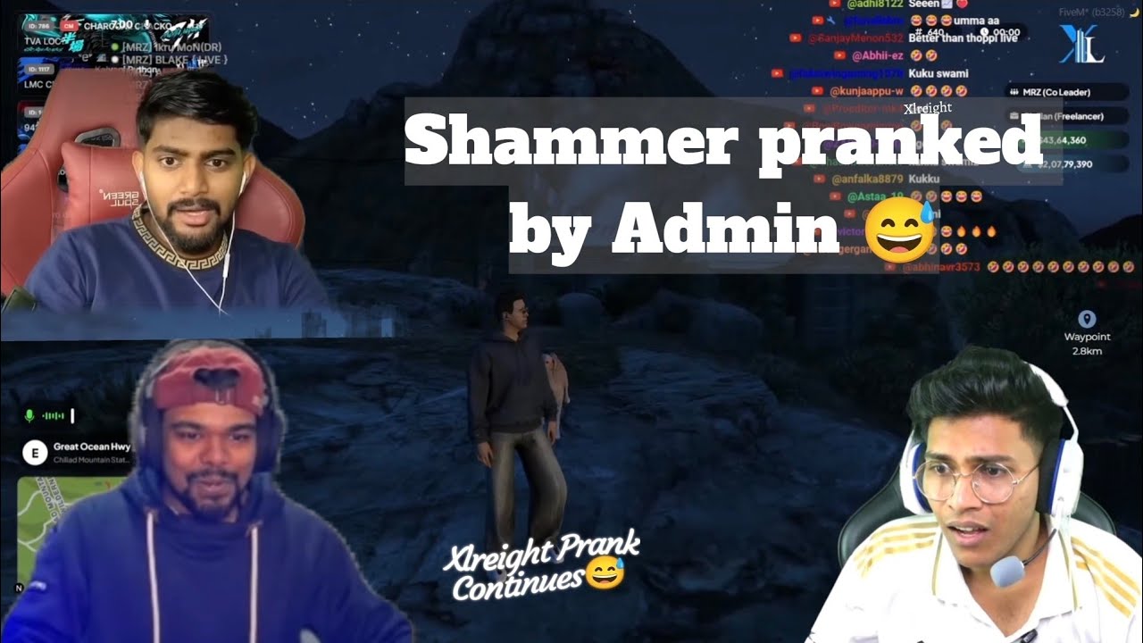 Mrz Shameer prank by admin😅 #mrzthoppi #mrz