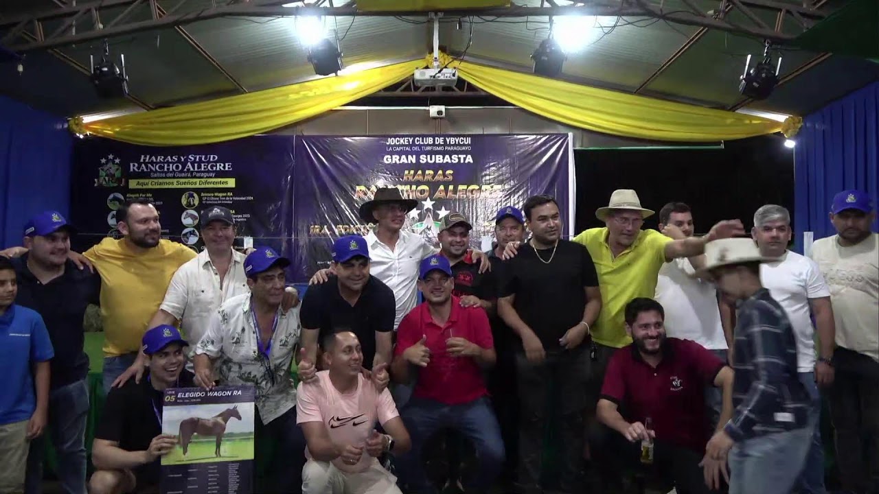 GRAN SUBASTA EN VIVO HARAS RANCHO ALEGRE