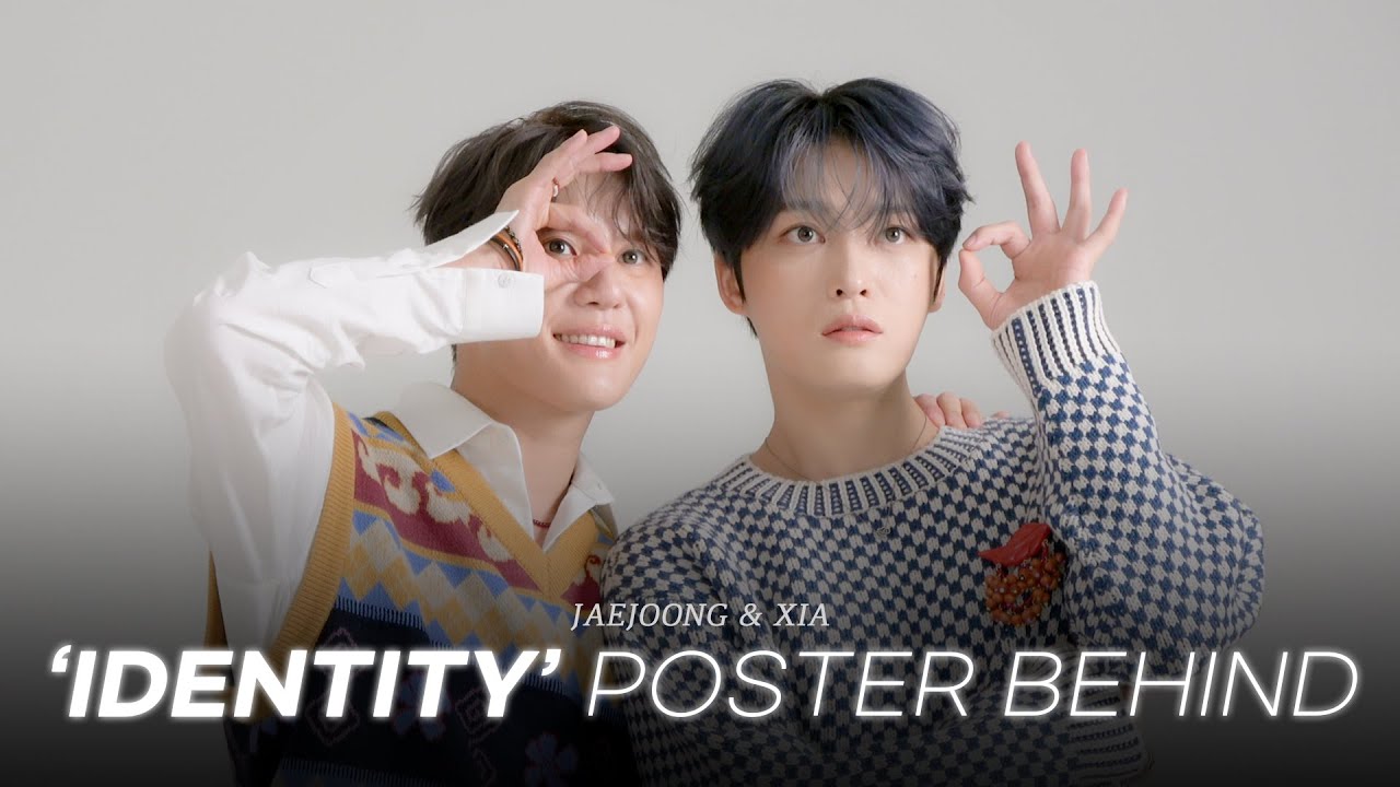JX (제이엑스) IDENTITY Poster Behind | ‘JAEJOONG & XIA’