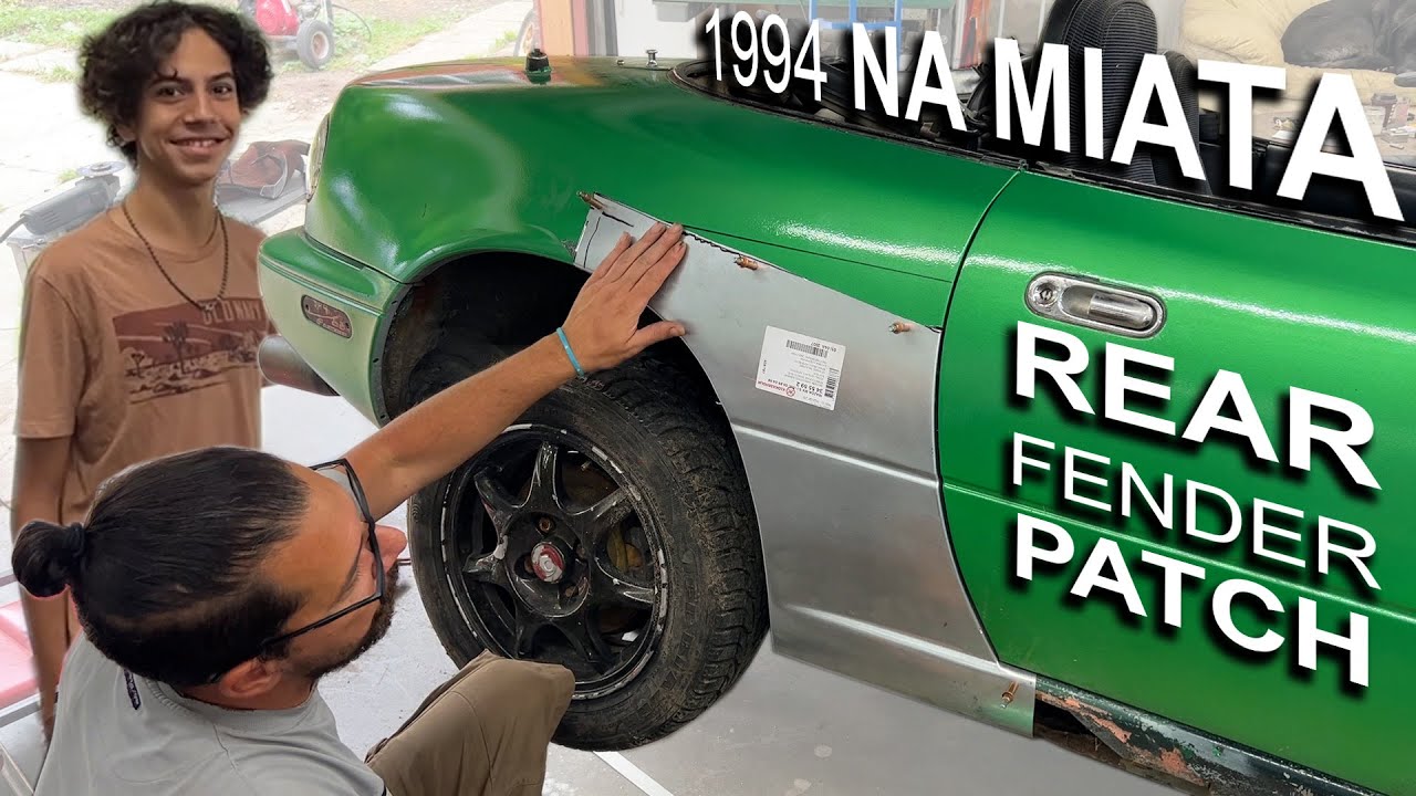 1994 Miata NA - Part 7 - Fitting The Rear Fender Patch