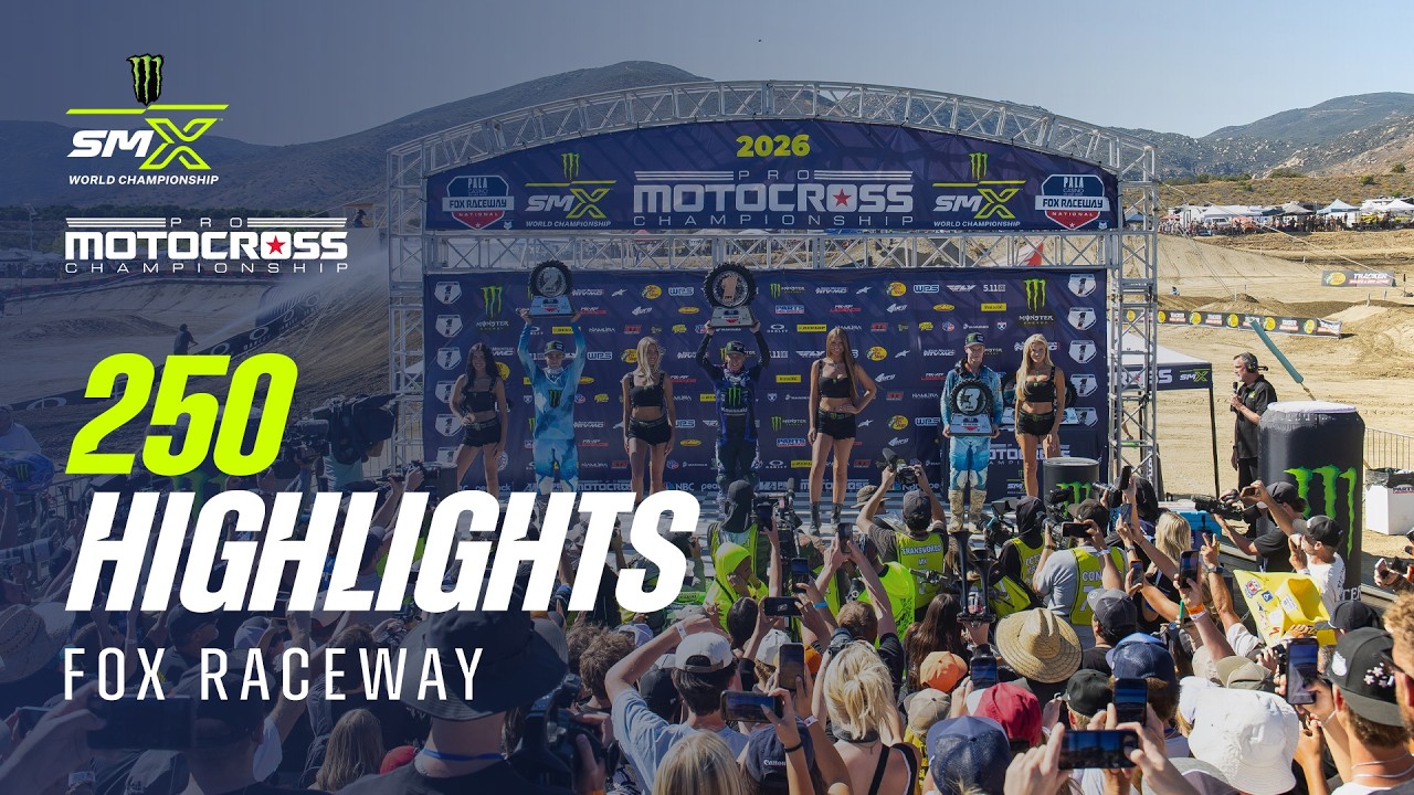 Fox Raceway 2026 | Основные моменты гонок класса Pro Motocross 250