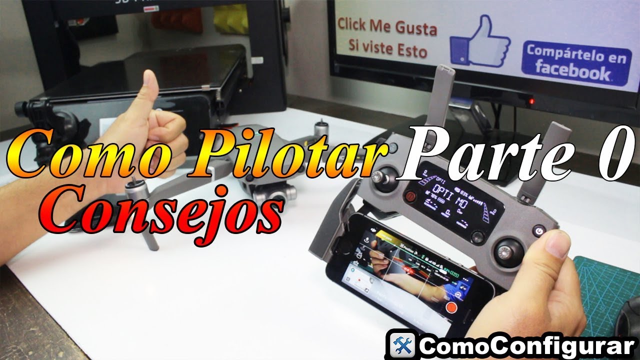 Curso Piloto de Drones Como Pilotar un DRON RPAs Parte 0 Antes de Volar
