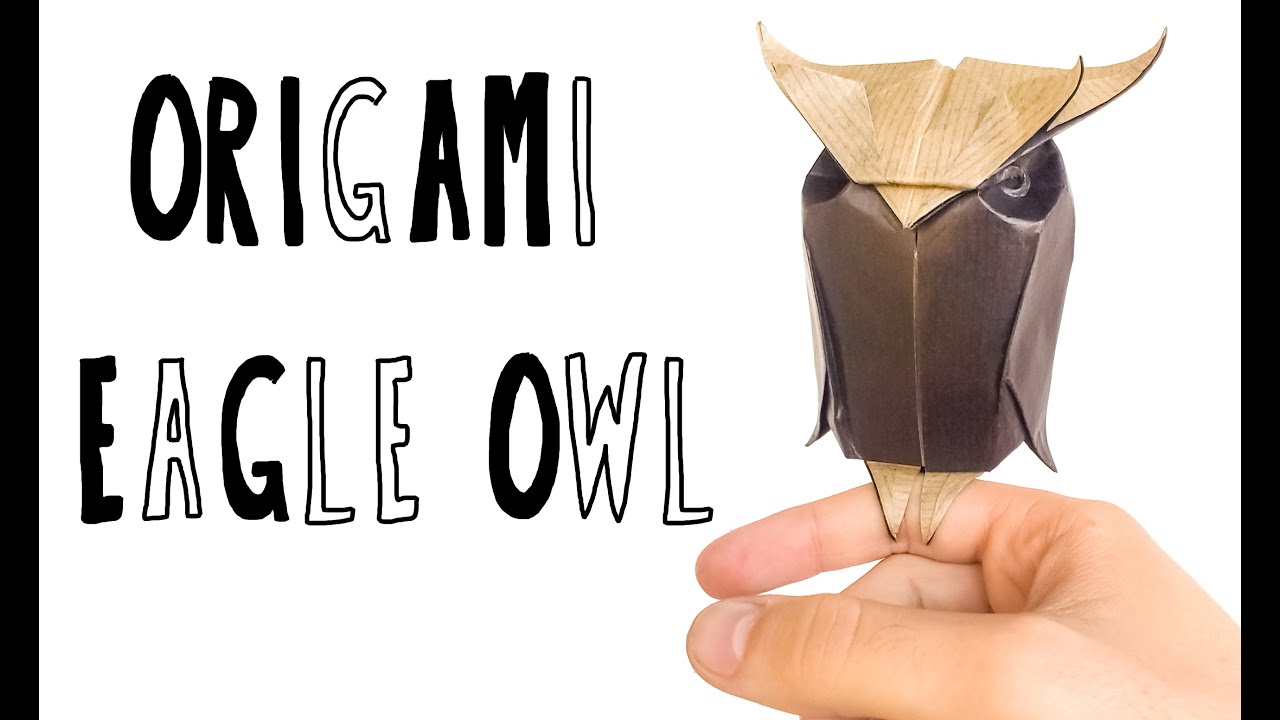 Baby Eagle-Owl Origami (Riccardo Foschi)