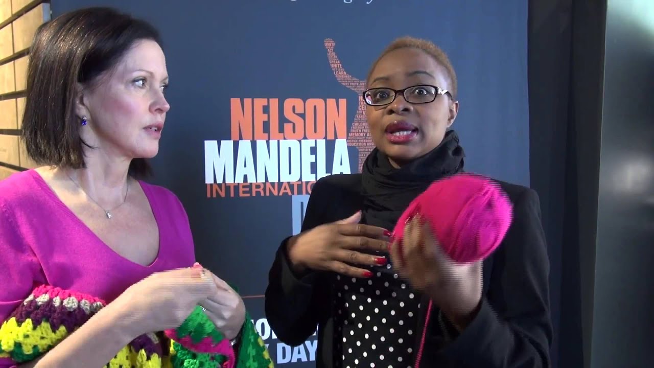 67 blankets for Nelson Mandela Day