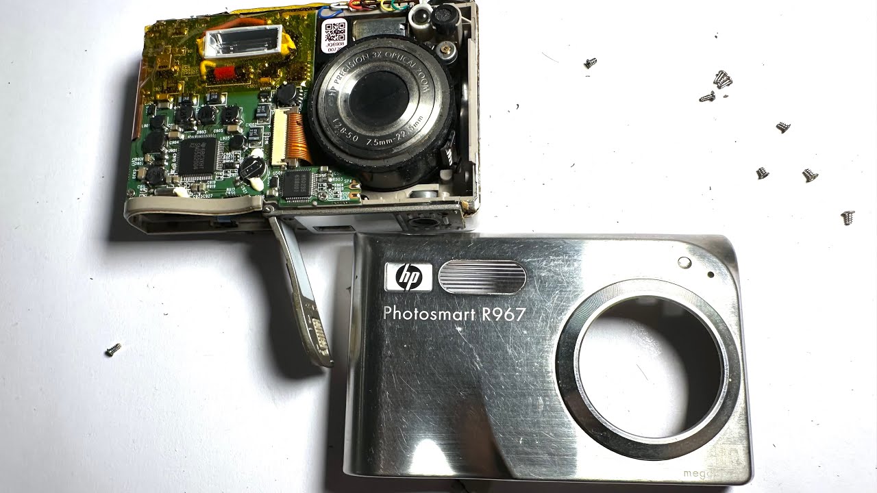 HP Photosmart R967 Digital Camera Disassembly