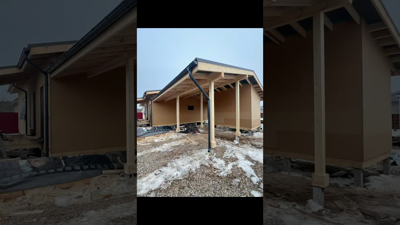 Монтаж мдвп 35мм #2025 #diy #construction #wood #shortvideo #работа #стройка #красота