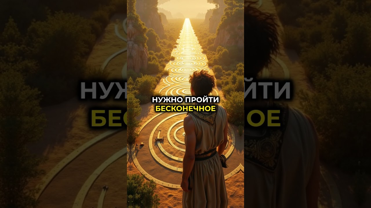 вы никогда не дойдете до цели?/ апория Зенона дихотомия