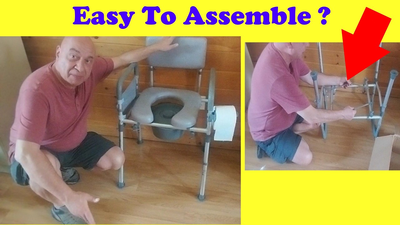 Best Budget Bedside Commode? Homland Padded (Review/Test/Instructions) Any Good? Durable Toilet?