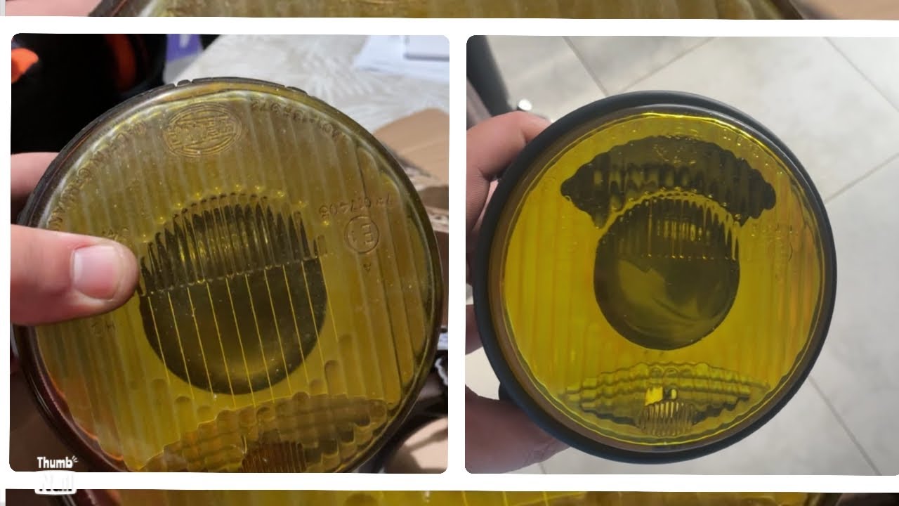 🔧 E30 Rénovation phare jaune carreaux verre  BMW