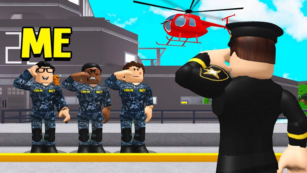 I Joined The NAVY.. They Hid A SECRET In Their SHIP! (Roblox Bloxburg)
