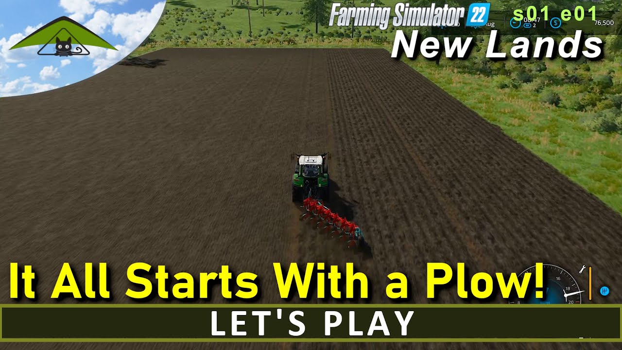 Great New Map!  🚜 Let's Play FS22 New Lands s01 e01