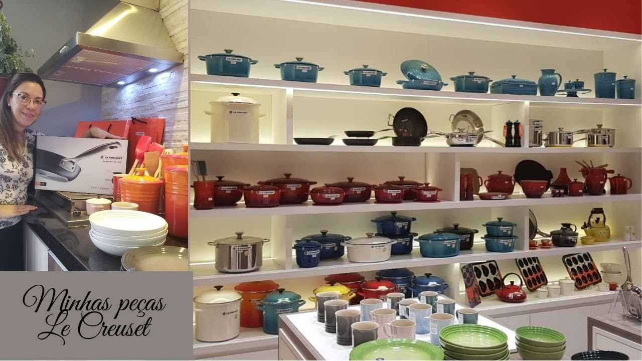 MINHAS PEÇAS LE CREUSET - HISTÓRIA - COMO CONQUISTEI ALGUMAS  RELÍQUIAS - BAZAR 2020 - COMPRAS